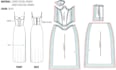make a digital sewing pattern and grading