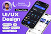do amazing website or mobile app ui ux design in  figma