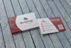 do a luxury business card or thank you card design