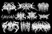 make a brutal death metal logo