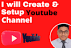 create a youtube channel
