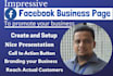 create and manage facebook business page