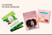 design unique advertising flyer