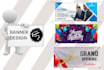 design banner and poster