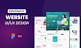 do a professional website UI design