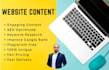 write professional SEO website content