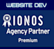 design ionos website ,develop ionos website, wysiwyg