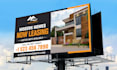 design billboard, yard sign, outdoor signage, signboard, or vinyl banner