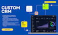 build a custom CRM system for sales and lead management