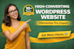 design or redesign a high converting wordpress website using elementor pro