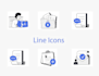 design professional and amazing icon set