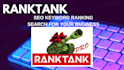 provide google keyword ranking search using ranktank