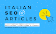 write italian articles about any topic