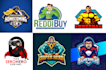 draw awesome superhero mascot character and logo