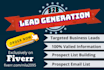 do b2b lead generation and build targeted email list