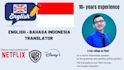translate, subtitle and sync to bahasa indonesia