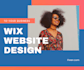 design and redesign wix website