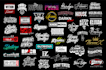 design urban streetwear clothing brand typography for t shirt logo design