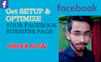 create customize and optimized facebook page