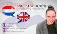 proofread and edit your dutch text