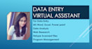 do data entry and analysis