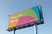 put your designs on a billboard mockup