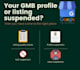 reinstate and fix google my business profile and listing quality issues