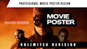 design premium movie poster in 24h