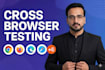 do QA, cross browser, testing and provide a detailed bug report