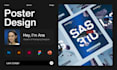 design a professional poster, banner, or flyer