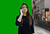 remove green screen, chroma key and replace background