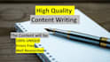 write high quality amazon affiliated articles or blogs