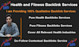 do outsourcing health and fitness backlink through guest post and link insertion