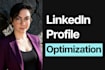 provide a complete linkedin profile optimization