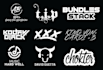 design music,rap and dj logo