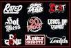 do band , music , dj, logo