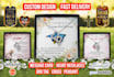 do attractive pod jewelry design and message card design