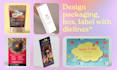 design high quality packaging, box, or label with dielines