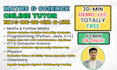 tutor maths physics chemistry programming year 7 to 13 igcse gcse o level alevel