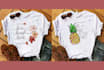 make custom hand drawn and trendy t shirt merchandise design