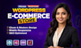 build ecommerce website online store, webshop using wordpress woocommerce