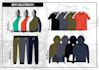 do flat sketch of your collection
