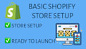 set up a shopify store