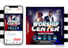 create a digital facebook, social media flyer, church flyers