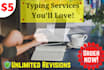 provide professional data entry services for you