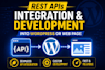 develop and fix php wordpress rest api, json formats