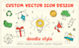design custom vector icons for web and apps