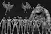 sculpt high quality 3d model for 3d printing
