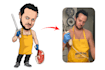 make big head caricature from you