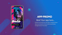 professionally mobile app promo